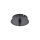 Deckenrosette Fitu 1 Ausgang rund inkl. Zugentlastung &Oslash;8,5cm schwarz