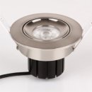 Downlight COB Nichia 7W CCT (2000K-3000K), 36&deg;, CRI95, schwenkbar, DA=68-73mm DTW