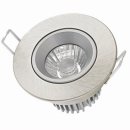 Downlight Argent 6W 2700K, 36&deg;, IP20, DA=68, dim