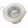 Downlight Argent 6W 2700K, 36&deg;, IP20, DA=68, dim