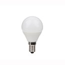 Kugelbirne Ecolux LED 5,5W 470lm, E14, 250&deg;, dimmbar, warmweiss 2700K