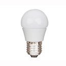 LED Kugelbirne Ecolux 6W 470lm, E27, dimmbar, warmweiss 2700K