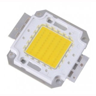 LED COB Chip f&uuml;r Fluter mit 50W warmweiss  3000K