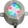 Unterwasser Strahler 12W  6x2W IP68, 24V DC 15&deg; RGB