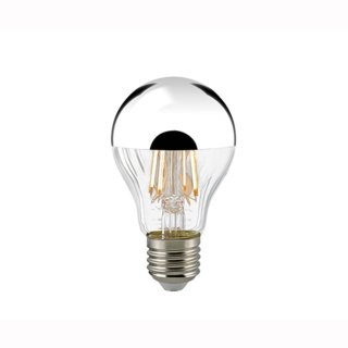 Kopfspiegelbirne E27, Filament-LED 7W 640lm, 2700K, dimmbar