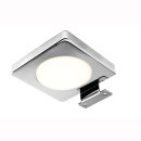 LED- Spiegelleuchte Byblos, 4W, 12V, 3000K, IP44 chrom