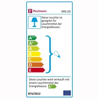 Spiegelleuchte  Simplo, GU10, 5,3W Glasst&auml;rke: 3-7mm, Eisen geb&uuml;rstet