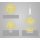 Alu Aufbau-Profil Galaxy PL5  f. LED-Streifen, 16,80 x 12,40 mm, pro Meter