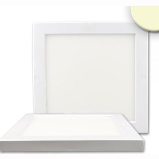 LED Panelleuchte Aufbau flach, quadratisch, 18W, D 220mm, H 18mm *** nur noch begrenzte St&uuml;ckzahl
