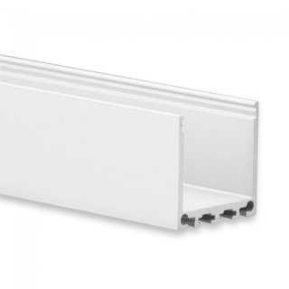 Alu Aufbau-Profil Galaxy PN6 f. LED-Streifen,  26,80 x 26 mm, pro Meter