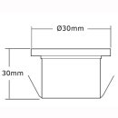 Led Spot, 1X3W, 12V oder 700mA, 100&deg;, warmweiss