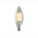 LED-Filament Kerze matt E14 4,5W 2700K 430lm DIM