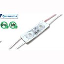 Modul SMD 2x2835 1,2W 4000K  175&deg; 12V Luxeon Injection IP67, extra Premiumklasse Si, 5 Jahre