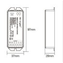 2.4 MiLight Controller 12V/24V FUT045 4-Zonen  f. RGB+CCT...