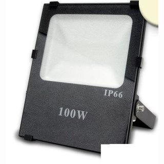 LED Floodlight Prismatic 100W IP66 110&deg; schwarz matt 11000lm