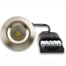 Downlight LED 8W COB IP54 45&deg;  dimmbar inkl. Trafo