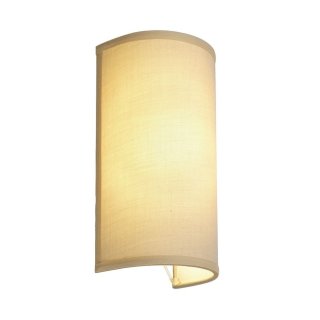 Wandleuchte Soprana WL-2 E27 beige, halbrund