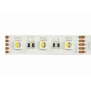Flex Stripe SMD5050/60, RGB+W 4-Chip,24V,10mm,18W/m, IP20 RGB+3000K warmwei&szlig;