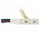 Flex Stripe SMD5050/60, RGB+W 4-Chip,24V,10mm,18W/m, IP20 RGB+3000K warmwei&szlig;