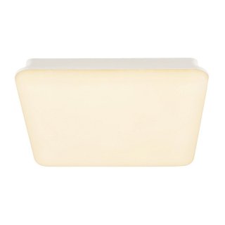 Wand- und Deckenleuchte Sima, LED-Modul 25W, 3000K eckig, wei&szlig;, IP44, dim