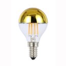 Kopfspiegellampe LED Filament 4W 360lm, E14, 2700K, gold