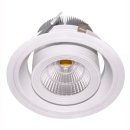 Deckeneinbaulampe rund, 45W, 26&deg; / 44&deg;,...