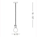 Pendelaufhang DOC SP1, E27 &Oslash;100mm