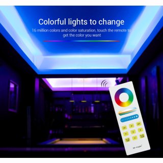 2.4G Farbradfernbedienung 1-Zonen RGB+CCT f&uuml;r Mi Light, FUT088