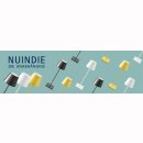 Akku-Tischleuchte LED NUINDIE 2.2W, 3,7V, IP54, 2200-2700K Li-ion, dimmbar rund wei&szlig;