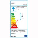 Akku-Tischleuchte LED NUINDIE 2.2W, 3,7V, IP54, 2200-2700K Li-ion, dimmbar rund wei&szlig;