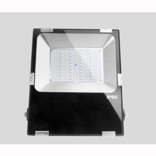 LED Fluter RGB+CCT 30W IP65 160&deg; schwarz steuerbar 2.4 Ghz  mit  Fernbedienung Artikelnr. 23114807