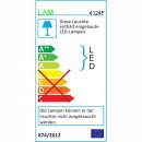 Pendelleuchte Sirio Spot LED COB 16W, 30&deg;-60&deg;, &Oslash;102, IP40, dim