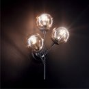 Wandleuchte Kepler AP3 - 3-flammig E27, H:47cm, schwarz...