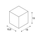 Wandleuchte BIG THEO GU10/ES111 IP44