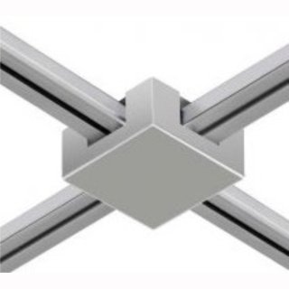 lumexx Metall Universal-Verbinder f&uuml;r L-T und X 90&deg; Magnetline