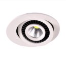 Downlight Spot 20W Superflach Citizen 26&deg; DA:115mm IP44, schwenkbar, wei&szlig;