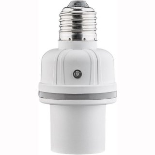 E27 Fassung mit Sound- & Lichtsensor