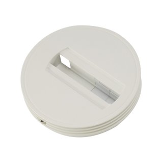 Wand- u. Deckenadapter 1-Phase f&uuml;r Stromschiene 1-Phase, &Oslash;12cm