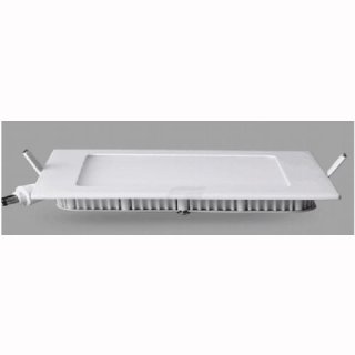 Panelleuchte flach Einbau wei&szlig;, LED SMD 15W, 190x190mm DA:180, dim kaltwei&szlig; 6500K quadratisch