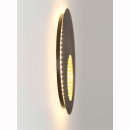 LED Wandlampe LUNA rund, &Oslash;40cm, 9W, 12V, 2700K+3000K