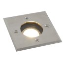 LED Bodeneinbauspot Nova 4W, 2700K,  GU10,eckig, 230V, IP67, 1504ST