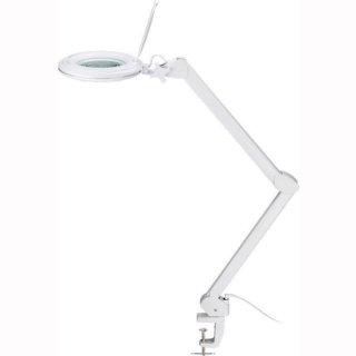 LED Lupenleuchte Vergrößerung Beleuchtung Lampe 127mm Glasline 8 Dioptrien NI 