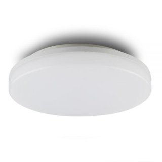 LED Decken-u.Wandleuchte mit HF-Bewegungssensor, rund, LED 24W, switch 3000K/4000K D327mm, H49mm, IP54