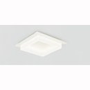 LED Deckenleuchte Square Q35 28W 2520lm 3000K 35x35cm wei&szlig; IP20