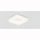 LED Deckenleuchte Square Q50 40W 3600lm 3000K 50x50cm wei&szlig; IP20