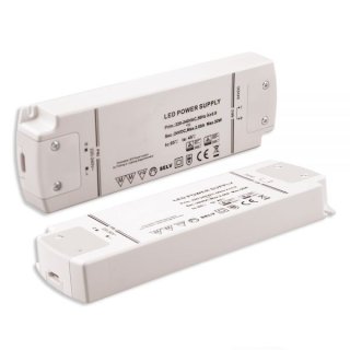 Gleichstrom-LED-Trafo 12V/24V, 0-50W flach dimmbar (Spannungssenke)  24V