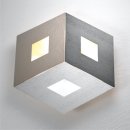 Deckenleuchte Box Comfort multicolour LED 3x13W 1360Lm 2700K alu, DTW