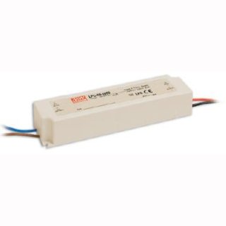 MeanWell LED Trafo LPC-60W IP67 DC 1400mA konstanter Strom, 0-10V dimmbar