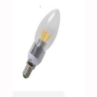 LED Kerzenbirne E14 3W klar, 3000K, 380lm, 12V