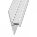 Alu Wand-Profil PL13  f. LED-Streifen, 70 x 21,30 mm, pro...